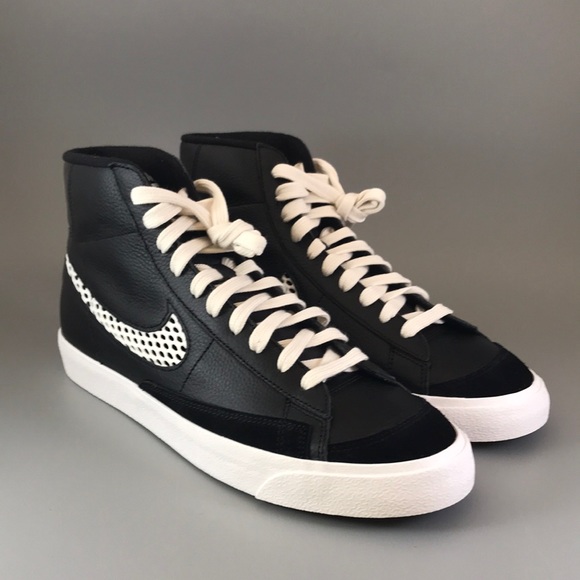 Nike Travis Kelce x Blazer Mid ‘77 By You Black White - Picture 1 of 9